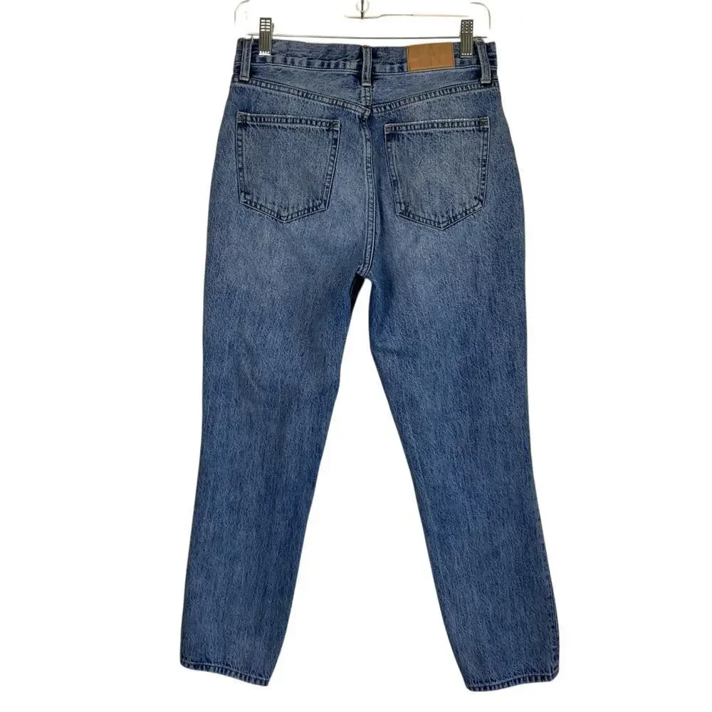 Pistola Sz 27 Keaton High Rise Slim Straight in Playday Wash 90s Ankle Casual - Picture 5 of 16